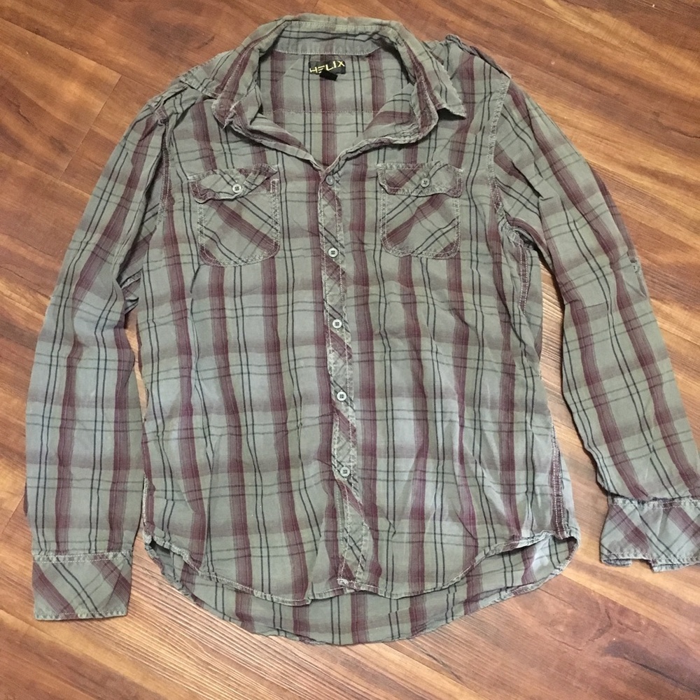 Casual Helix Button Down